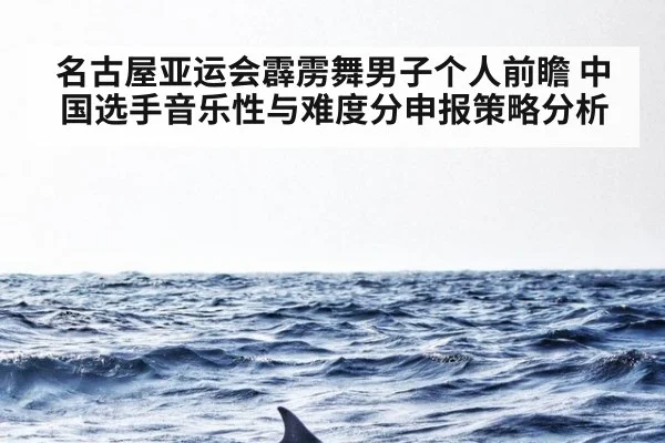 名古屋亚运会霹雳舞男子个人前瞻 中国选手音乐性与难度分申报策略分析