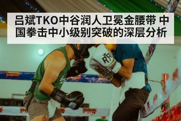 吕斌TKO中谷润人卫冕金腰带 中国拳击中小级别突破的深层分析